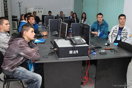 Vizită în laboratorul Alcatel-Lucent